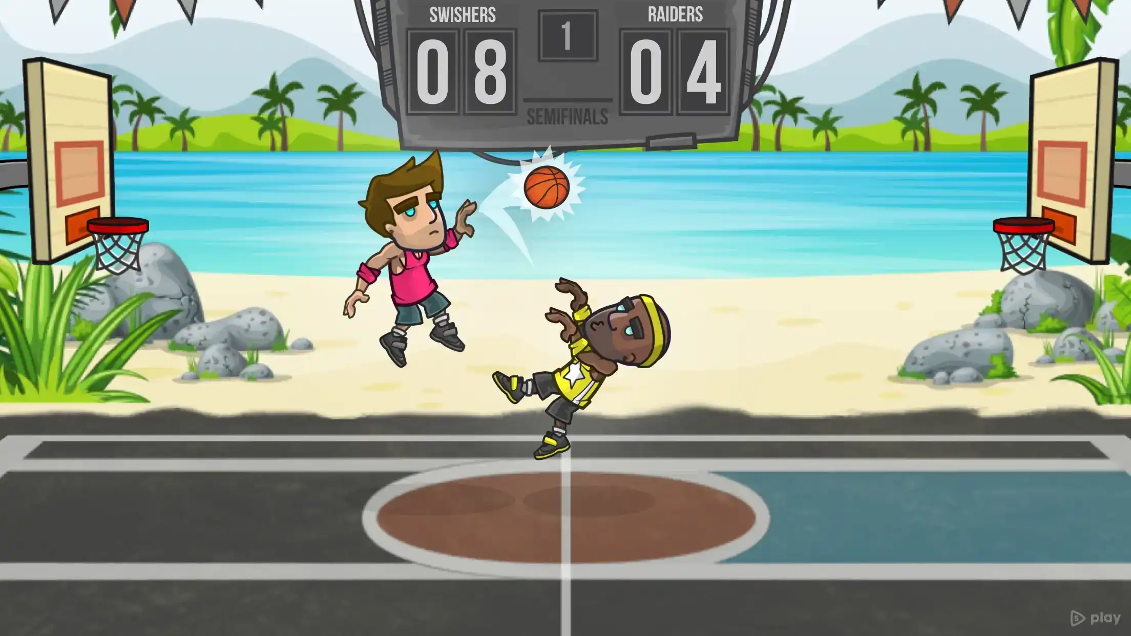 Скриншот Basketball Battle