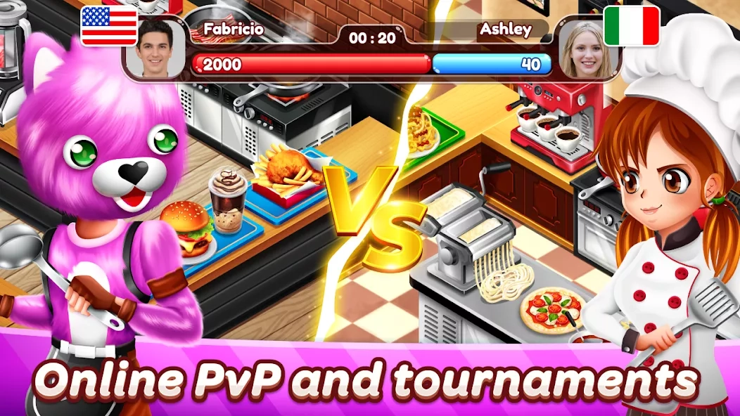 Скриншот Cafe Panic: Cooking Restaurant
