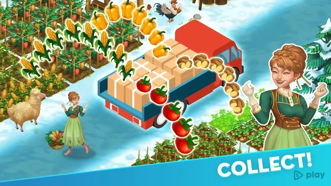 Скриншот Frozen Farm: Island Adventure