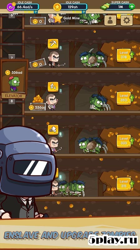 Скриншот Idle Miner - Zombie Factory .Inc