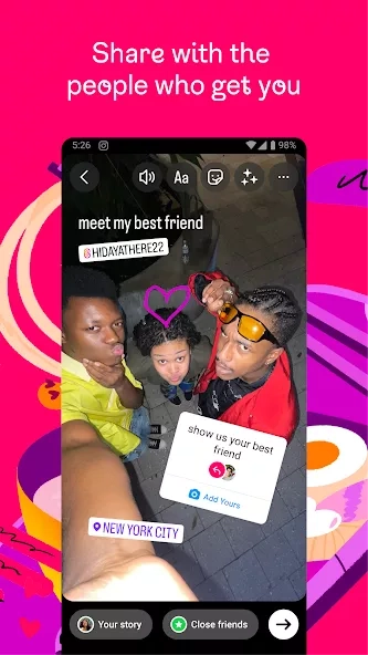 Скриншот Instagram