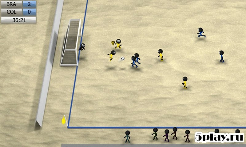 Скриншот Stickman Soccer 2014