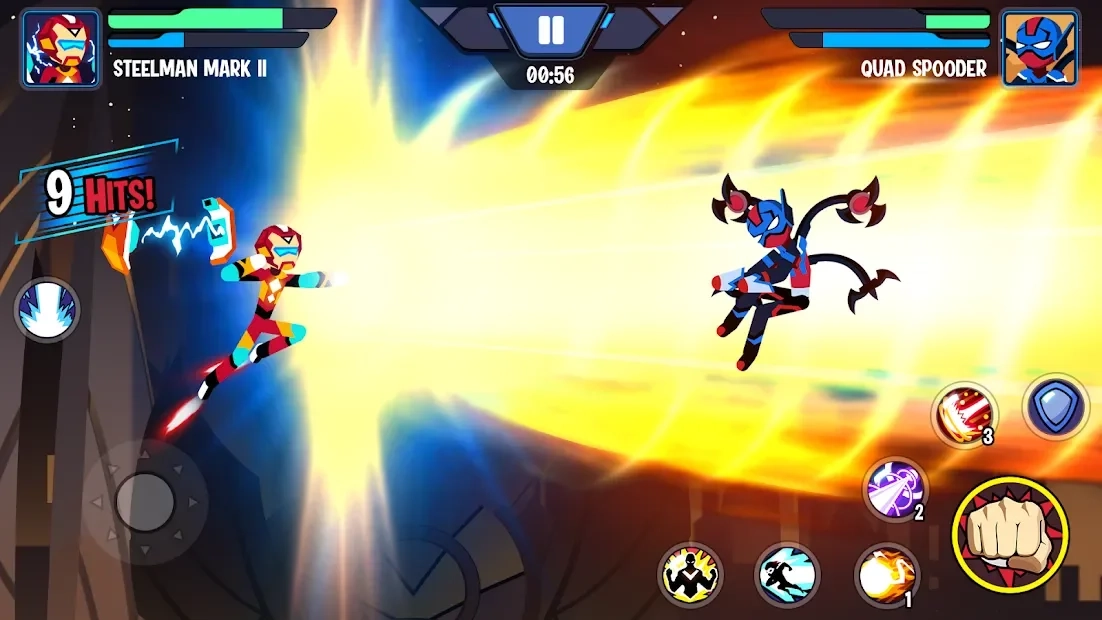 Скриншот Stickman Heroes Fight - Super Stick Warriors