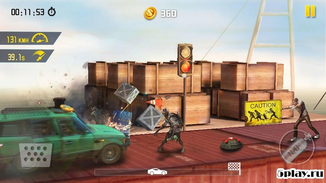 Скриншот Zombie Road Escape