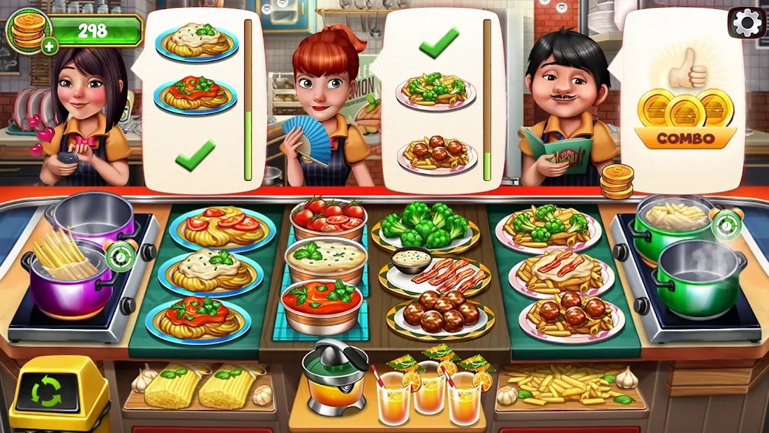 Скриншот Кулинарная Команда – Ресторанные игры