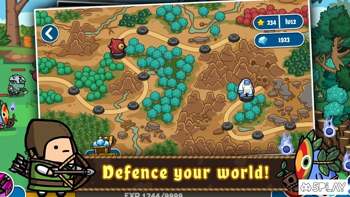 Скриншот Bow Defence : Addictive Tower Defence