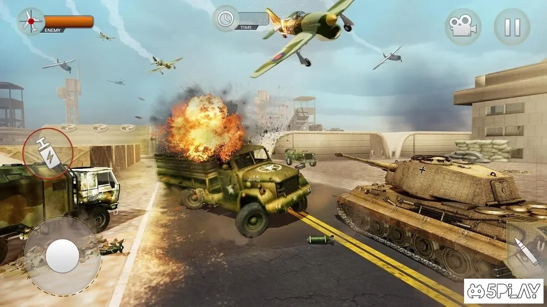 Скриншот Jet War Fighting Shooting Strike: Air Combat Games