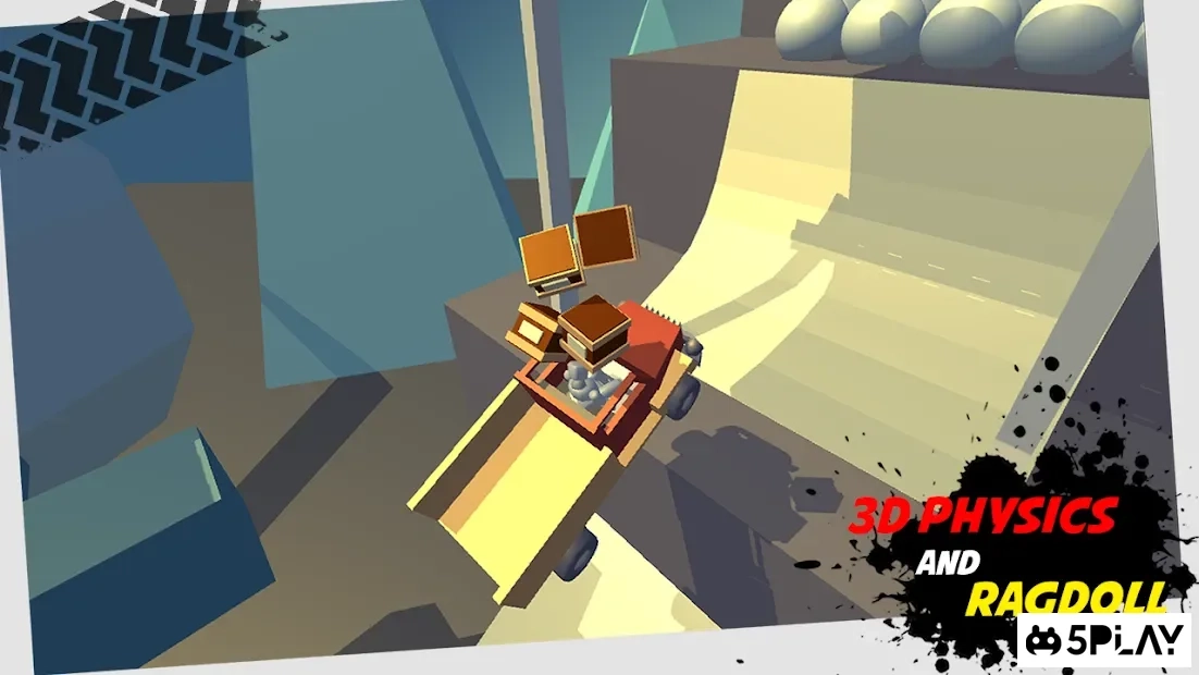 Скриншот Stickman Turbo Dismounting 3D