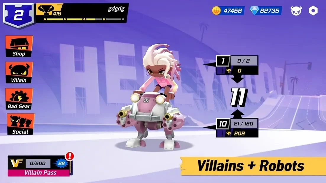 Скриншот Villains : Robot Battle Royale