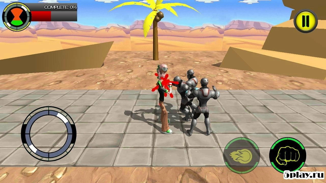 Скриншот Ben Super Alien Fighter Hero : Action Game