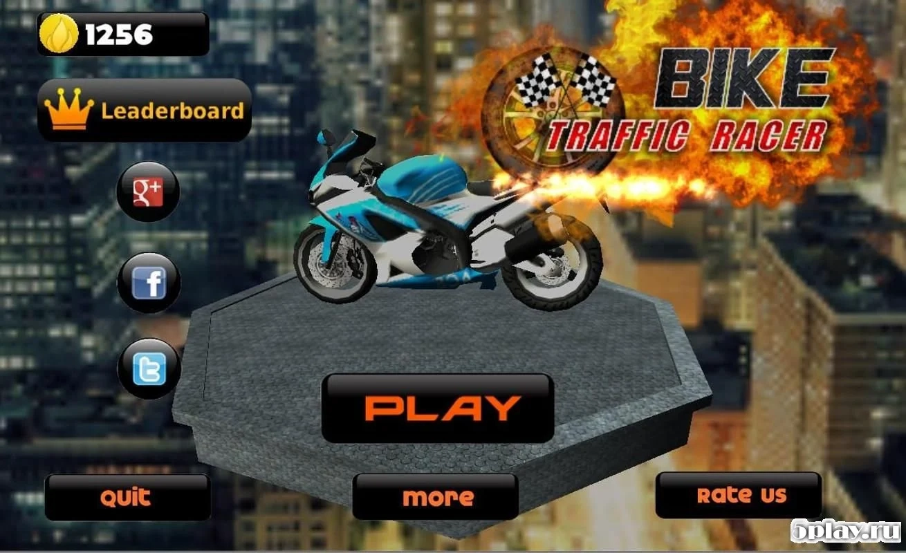 Скриншот Traffic Rider Bike 2017