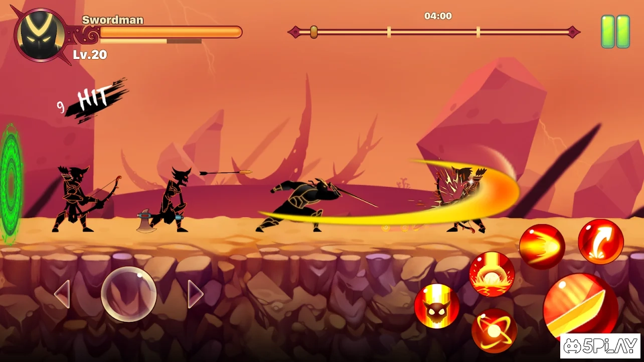 Скриншот Stickman Ninja: Legends Warrior-Ролевая игра теней