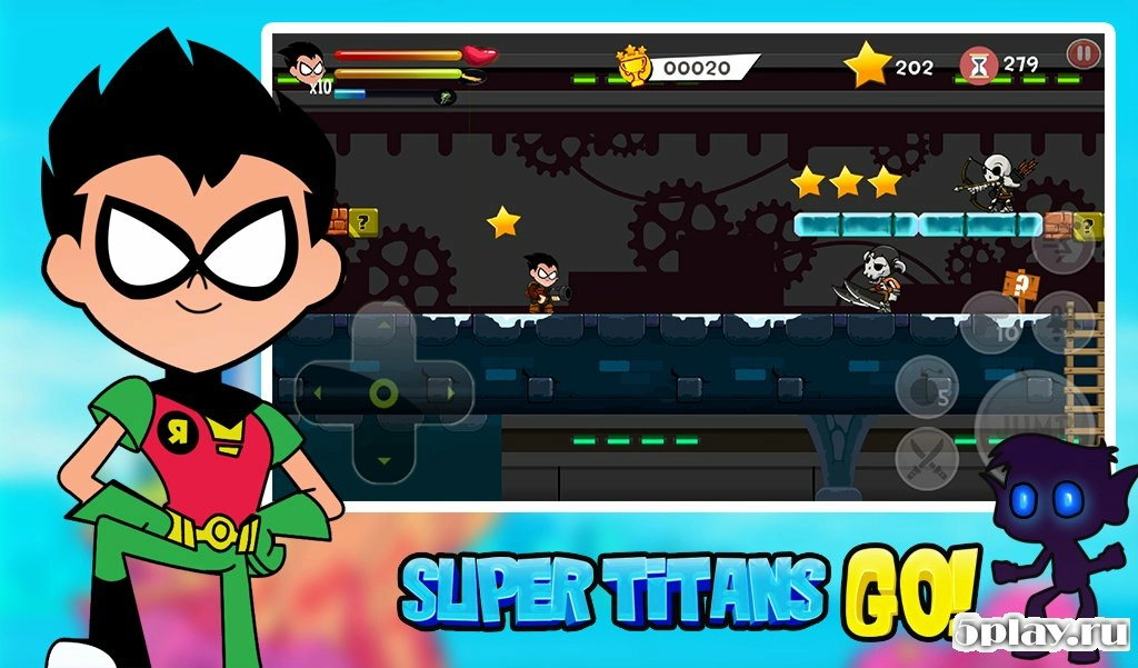 Скриншот Titans Go Adventure World