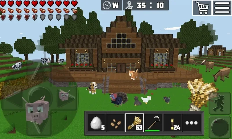 Скриншот WorldCraft: Блок Крафт Выживание