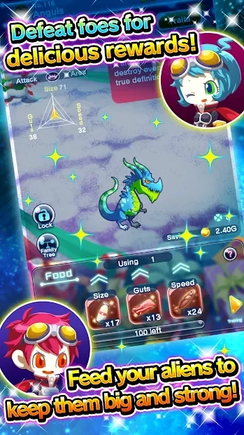 Скриншот Cosmic Eggs - Battle Adventure RPG In Space