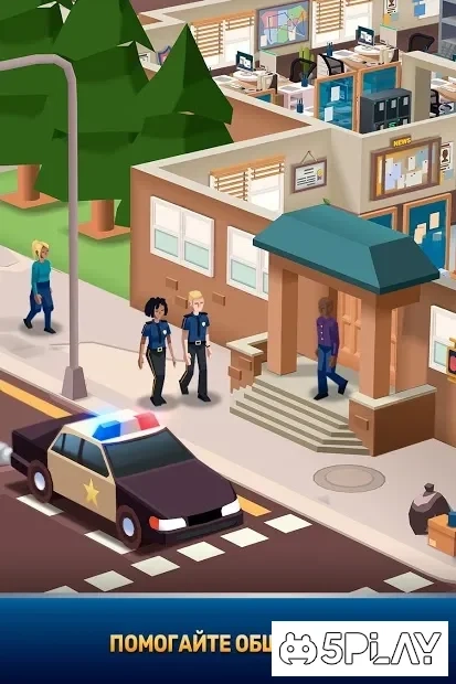 Скриншот Idle Police Tycoon - Cops Game