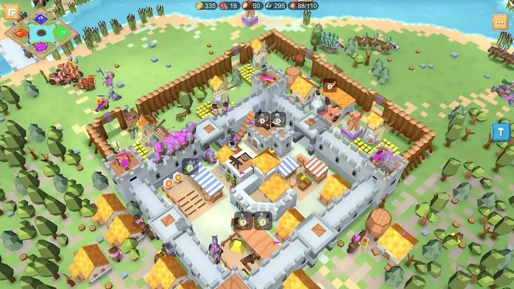 Скриншот RTS Siege Up! - Бесплатная стратегия Оффлайн