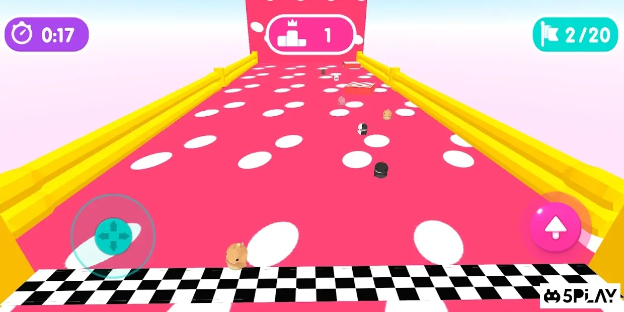 Скриншот Fall.io - Race of Dino