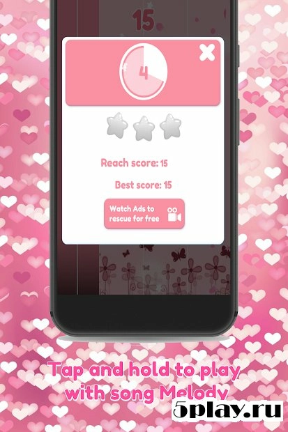 Скриншот The Greatest Showman Piano Tiles 2019