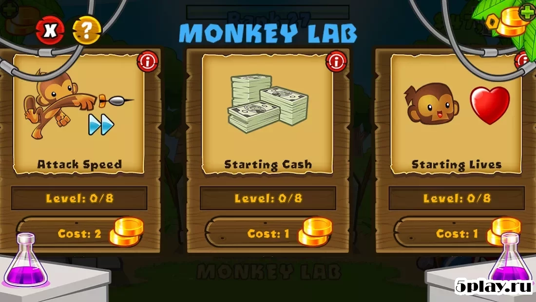 Скриншот Bloons TD 5