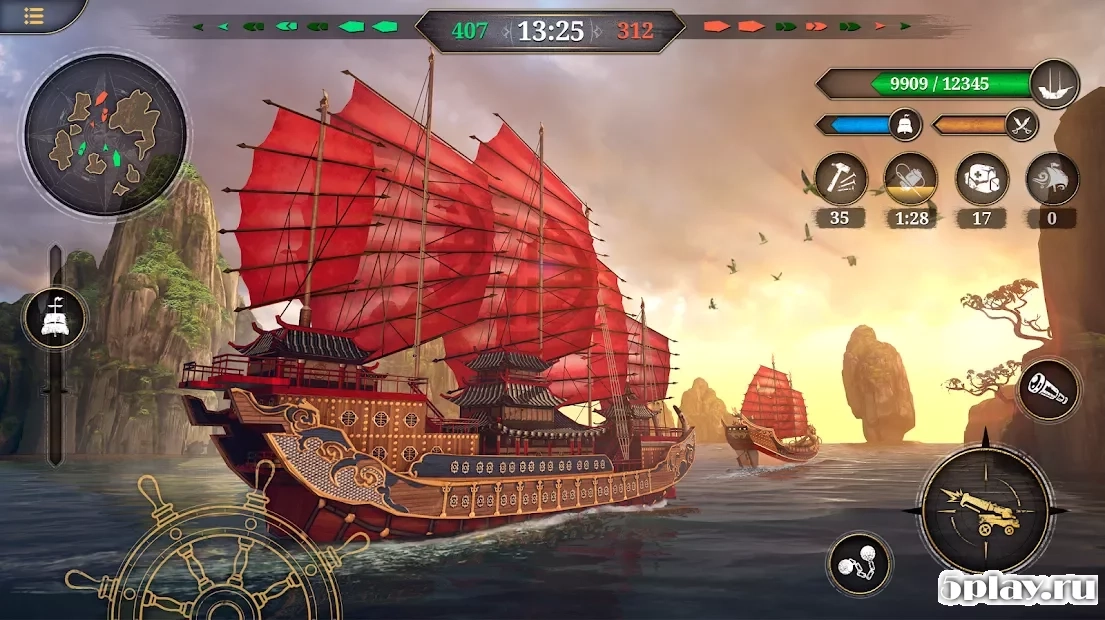 Скриншот King of Sails: Морской бой