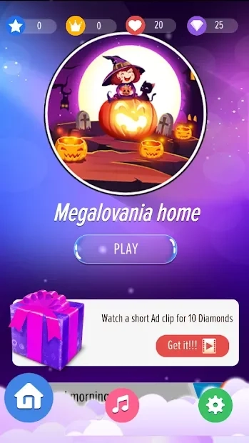 Скриншот Megalovania ? Sans Piano Tiles 4