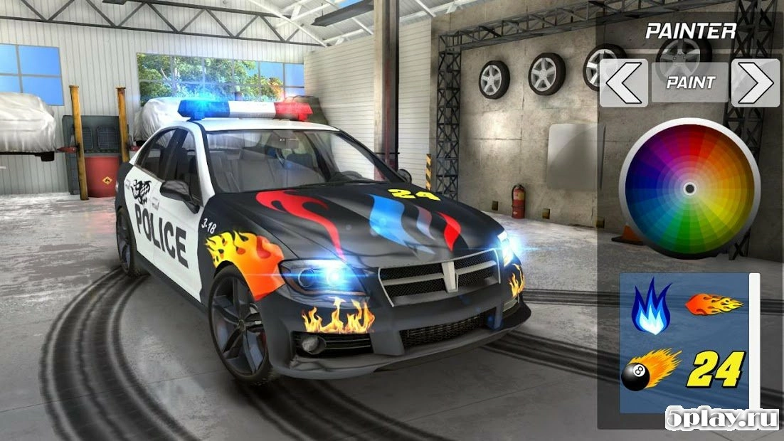 Скриншот Police Drift Car Driving Simulator