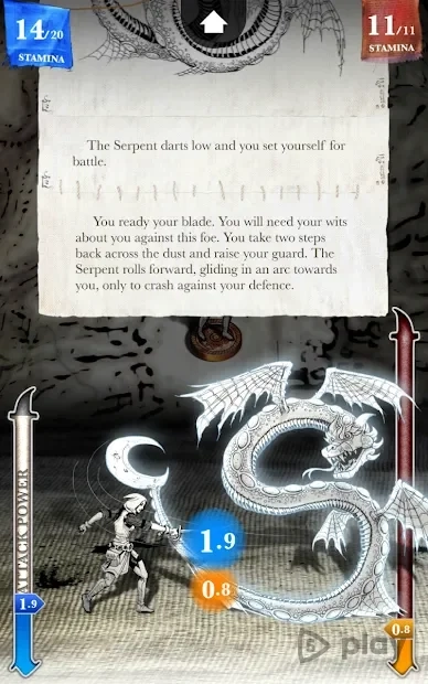 Скриншот Sorcery! 3