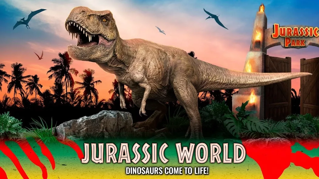 Скриншот Jurassic World Alive