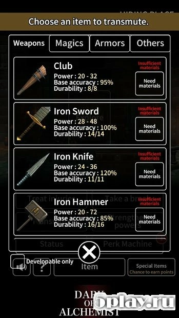 Скриншот Dark of Alchemist - Dungeon Crawler RPG