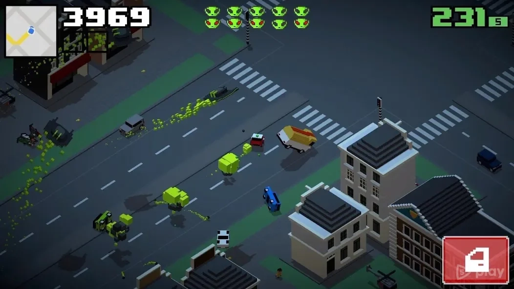 Скриншот Smashy Road: Wanted 2