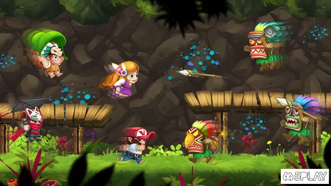 Скриншот Super Jungle Jump