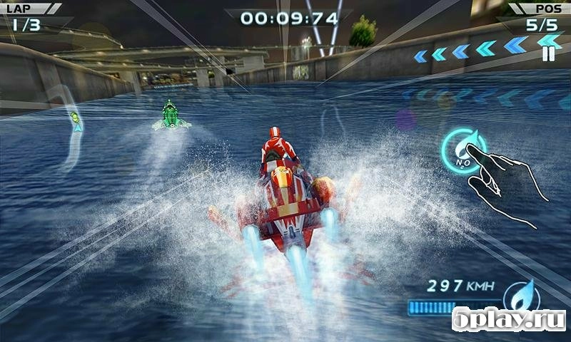 Скриншот Гонки водных мотоциклов 3D