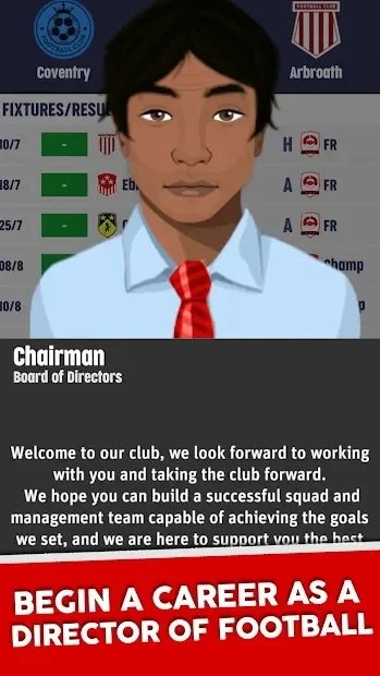 Скриншот Club Soccer Director 2022 - Футбольный менеджмент