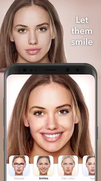 Скриншот FaceApp