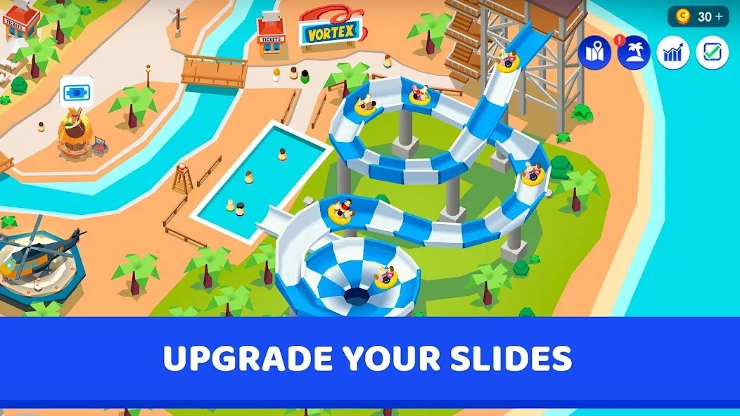 Скриншот Idle Theme Park Tycoon