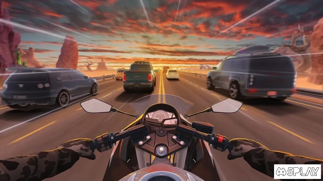 Скриншот Motorcycle Rider - Racing of Motor Bike