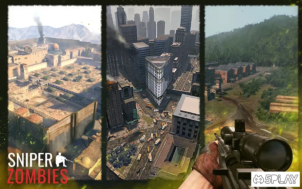 Скриншот Снайпер зомби: Sniper Zombies Offline