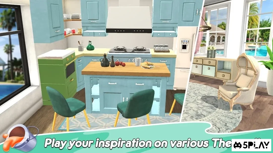 Скриншот Home Paint: Color by Number & My Dream Home Design