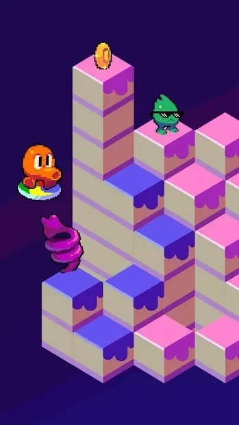 Скриншот Q*bert