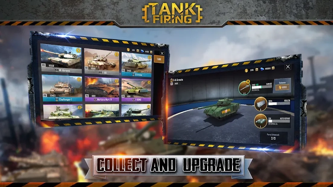 Скриншот Tank Firing