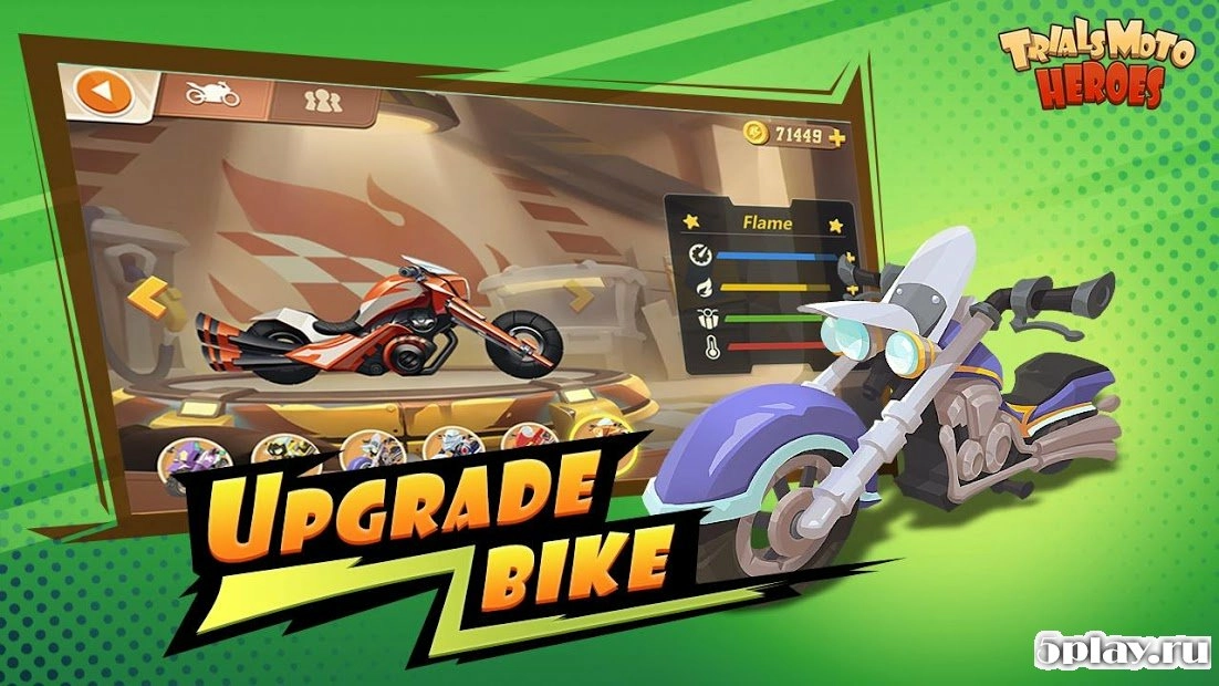 Скриншот Trials Moto Heroes