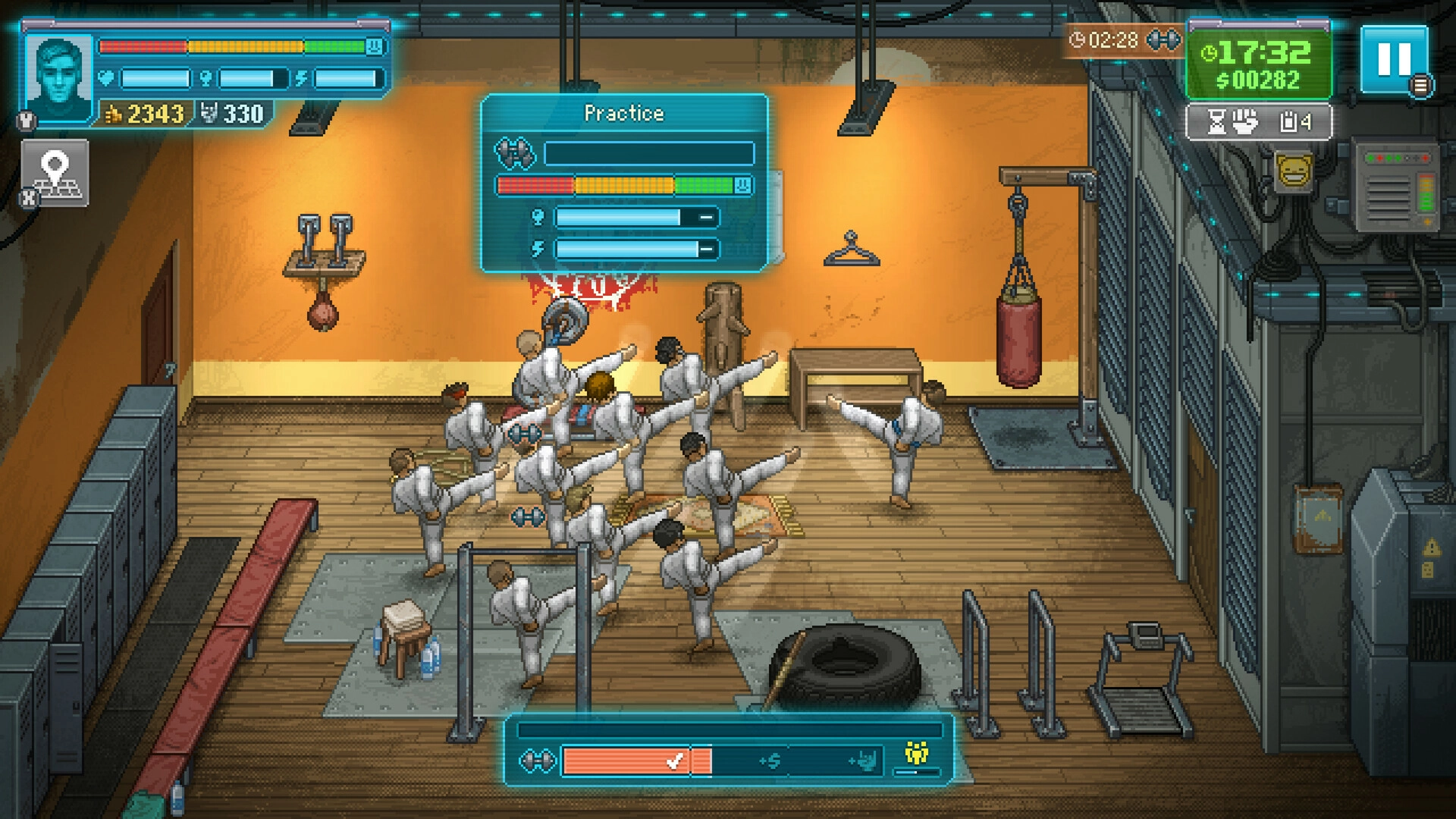 Скриншот Punch Club 2: Fast Forward