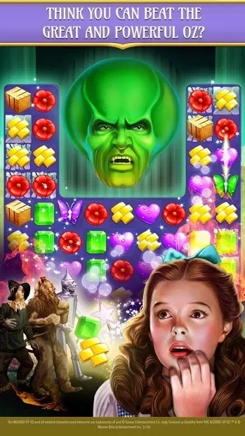 Скриншот The Wizard of Oz Magic Match 3