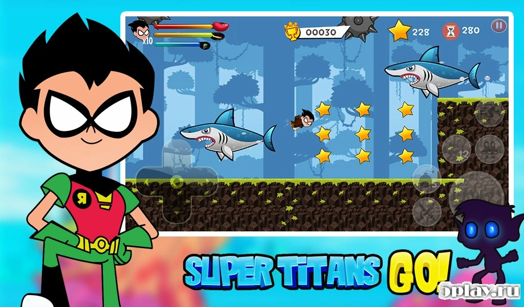 Скриншот Titans Go Adventure World