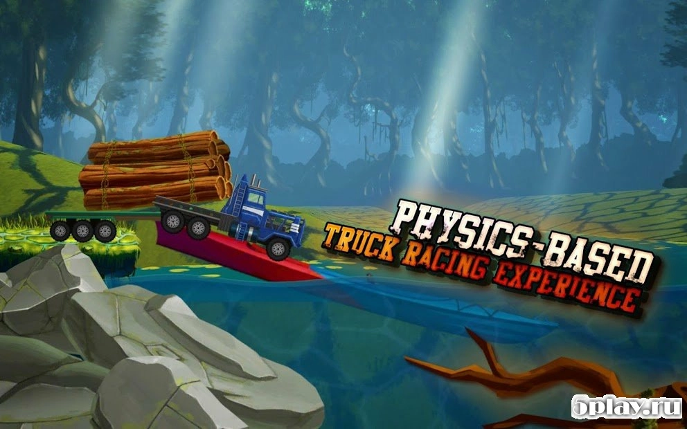 Скриншот Truck Driving Race 4: Forest Offroad Adventure