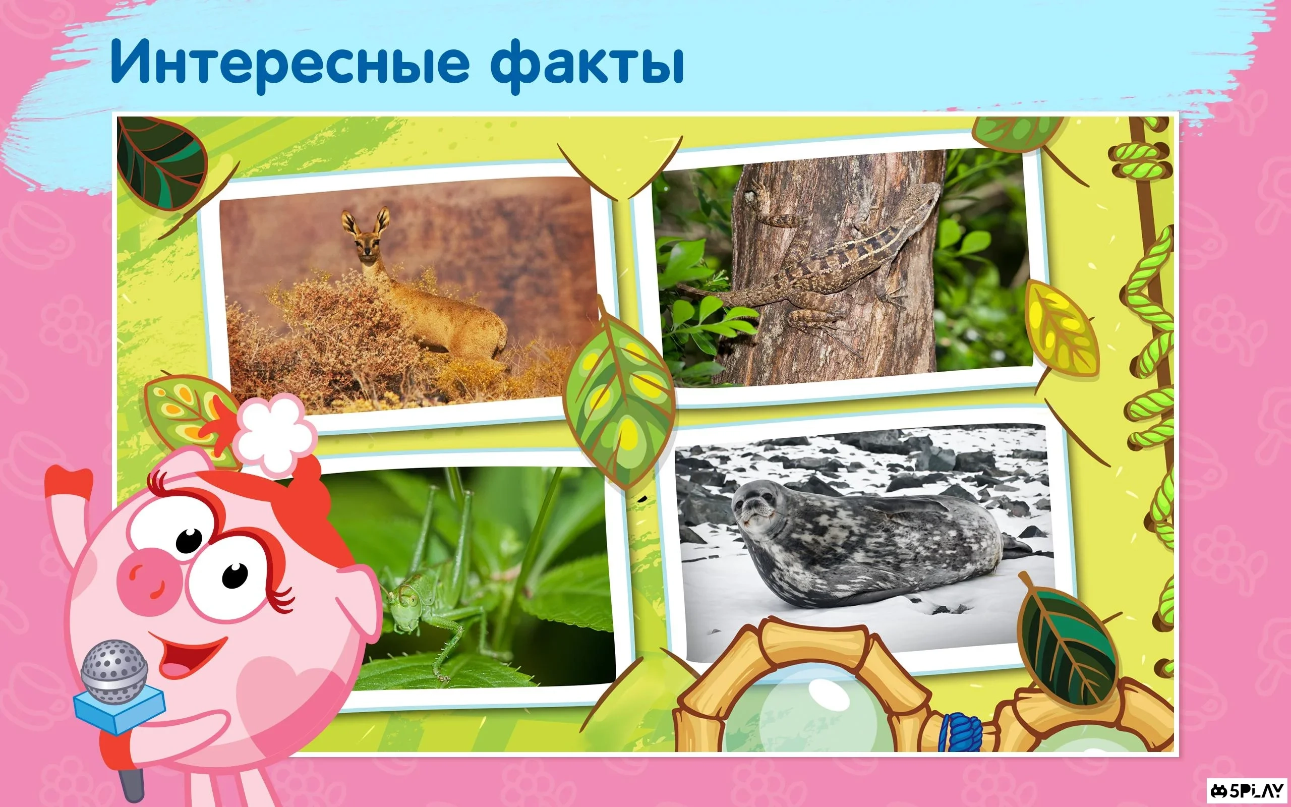 Скриншот Смешарики - развивающий комикс
