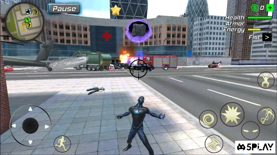 Скриншот Black Hole Hero : Vice Vegas Rope Mafia