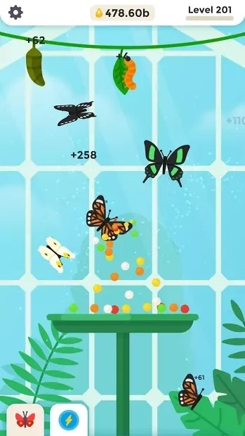 Скриншот Butterfly Idle