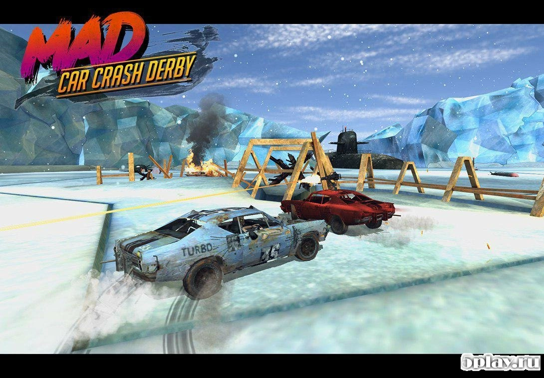 Скриншот Mad Car Crash Derby 2.0